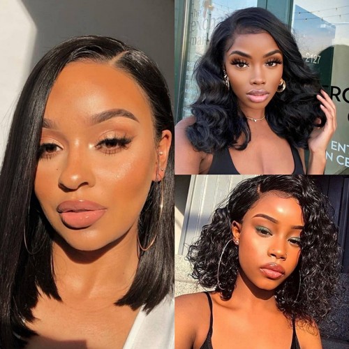 Clearance Sale Straight 2PCS 13x4 Lace Front Wig | Human Hair Wig | Lace Front
